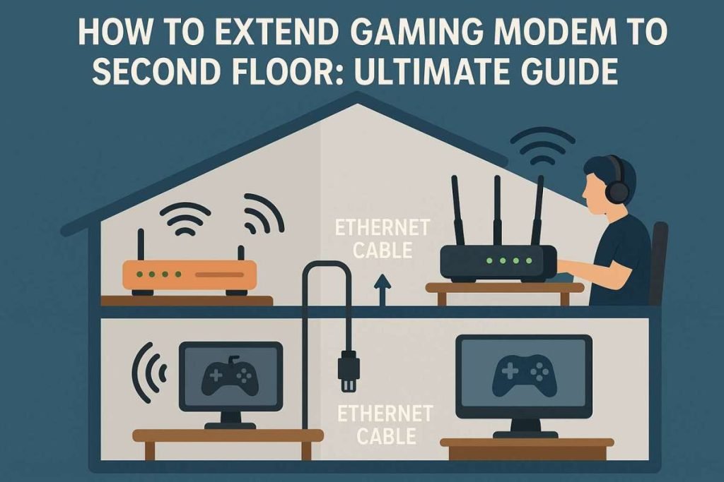 How to Extend Gaming Modem to Second Floor: Ultimate Guide